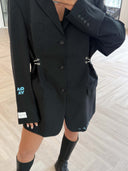 Remade oversized blazer anthracite #29:29