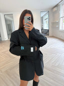 Remade oversized blazer anthracite #29:29