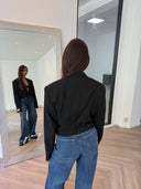 Remade oversized blazer black #09:09