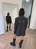 Remade oversized blazer anthracite #05:05