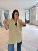 Remade oversized blazer beige #25:25