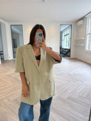 Remade oversized blazer beige #25:25