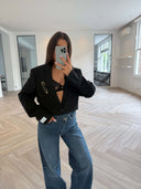 Remade oversized blazer black #09:09