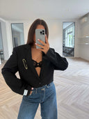 Remade oversized blazer black #09:09