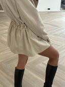 Remade oversized blazer beige #44:44