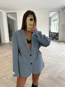 Remade oversized blazer blue #18:18