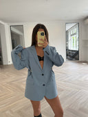 Remade oversized blazer blue #18:18