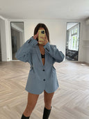Remade oversized blazer blue #18:18