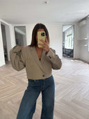 Remade oversized blazer beige #20:20