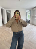 Remade oversized blazer beige #20:20