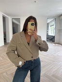 Remade oversized blazer beige #20:20
