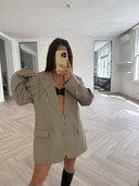Remade oversized blazer beige #18:18
