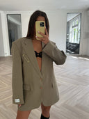 Remade oversized blazer beige #18:18