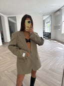 Remade oversized blazer beige #18:18