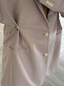 Remade oversized blazer powder pink #52:52