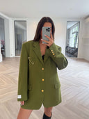 Remade oversized blazer green #31:31