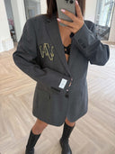 Remade oversized blazer anthracite #26:26