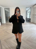 Remade oversized blazer black #14:14