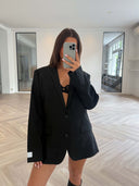 Remade oversized blazer black #14:14