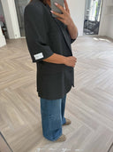Remade oversized blazer anthracite #56:56