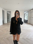 Remade oversized blazer black #95:95